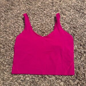 Maroon/Pink Align Tank